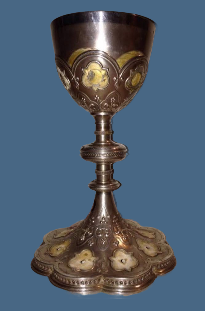 Cáliz antes de la restauración